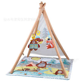 婴儿帐篷健身架游戏垫宝宝多功能爬行垫儿童玩具早教益智游戏帐篷