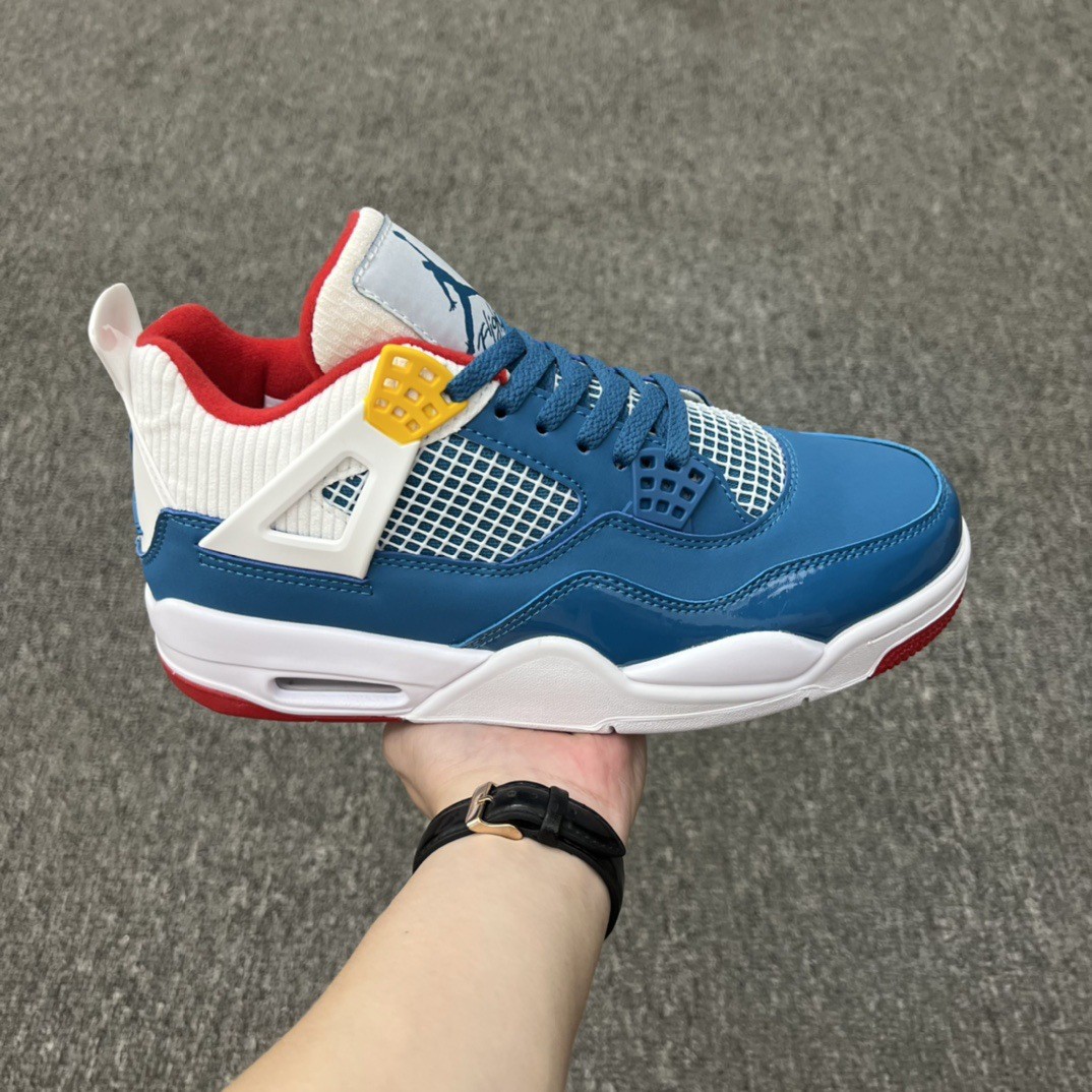 Zapatillas de Baloncesto de Caña Media AJ4 de Cuero, Transpirable y Antideslizante para Deporte image 28