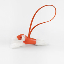 新款H家小狗包包挂件羊皮手工Budy毛毛狗猎狐犬小马配饰车载吊饰