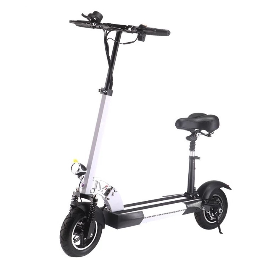 Venta directa de fábrica 10 pulgadas neumático todoterreno coche eléctrico coche eléctrico batería de litio coche eléctrico plegable scooter eléctrico