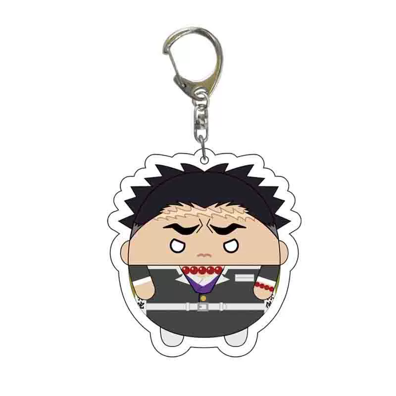 Japanese transparent keychain, minifigure, (Physicals)
