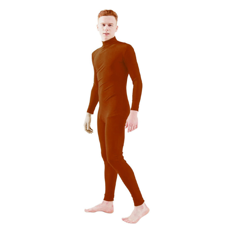アマゾンの人気のあるボディスーツのハーフバッグのボディスーツzentai純色の服のダンス服の舞台の演技服|undefined