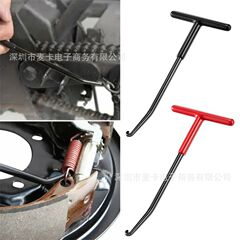 オートバイ排気管スプリング着脱フックt型ブレーキドラムスプリングフックブレーキツール修理ツール