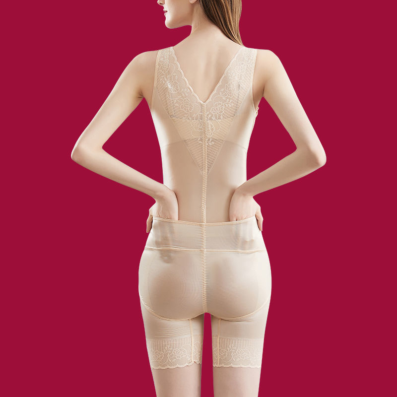 Back-Removable Slimming Look Body-Shaping Garment One-Piece Slim-Fitting Butt-Lifting Full-Body Tight-Fitting Waist-Control Garment Body-Shaping Garment Thin Section Back-Removable Slimming Look Body-Shaping Garment One-Piece Slim-Fitting Butt-Lifting Full-Body Tight-Fitting Waist-Control Garment Body-Shaping Garment Thin Section