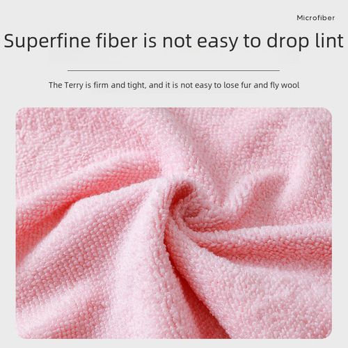 Kitchen Dish Towel Household Hand Tearing Non-Disposable Lazy Man's Cloth Water Absorption Oil Removal Thickened Polyester Cotton Towel Roll 