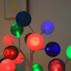 Cross-border celebrity desk lamp, colorful LED string lights, Instagram-inspired young girl fairy lights, bedroom decoration, holiday event arrangement, atmosphere lighting, string lights