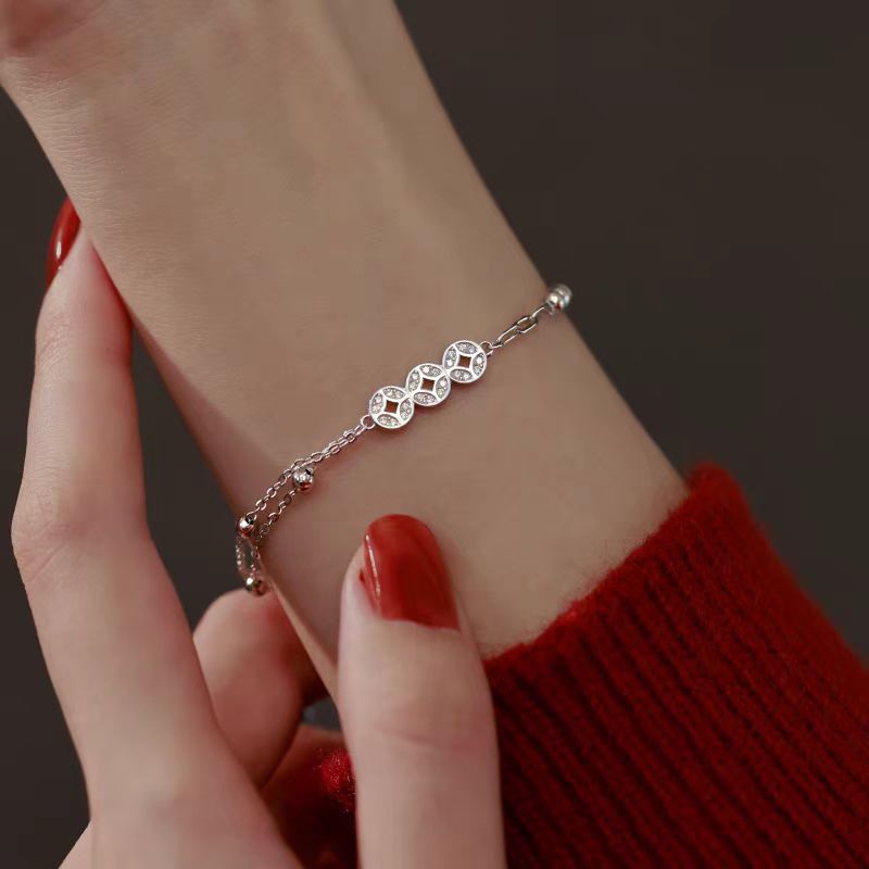 구리 동전 팔찌