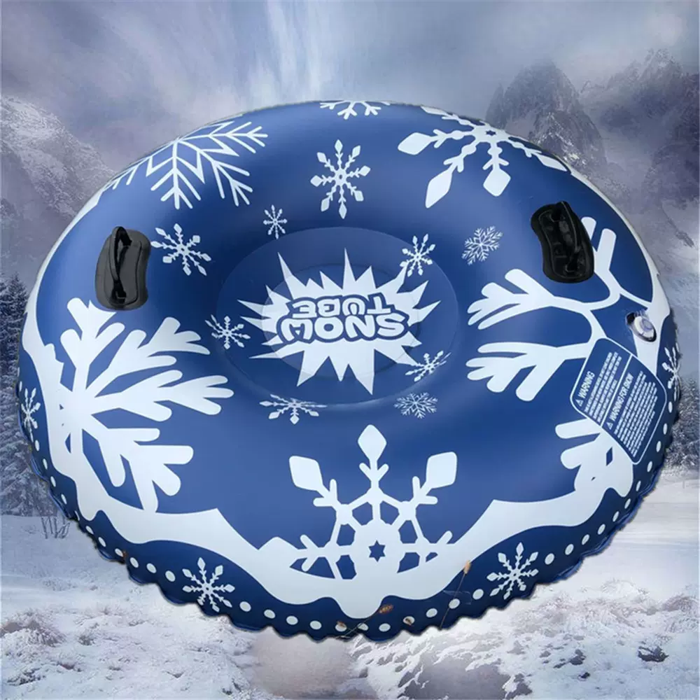 冬季滑雪胎滑雪圈玩雪工具充气滑草圈儿童成人加厚滑雪板新款厂家