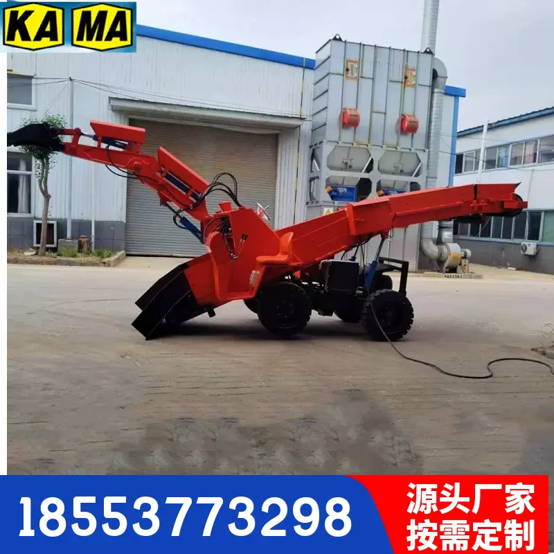 矿山/隧道用耙渣机 中小型井下装渣设备 宏图轮胎式扒渣机首选