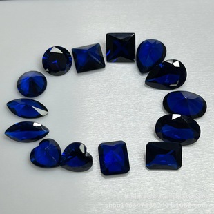 Elliptical pear-shaped spinel sapphire 113# spinel denier elliptical bare drill