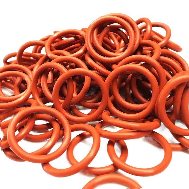 Резиновые уплотнительные кольца, фторкаучуковые уплотнительные кольца, прозрачные, черные, красные силиконовые кольца, водонепроницаемые O-образные кольца, в наличии