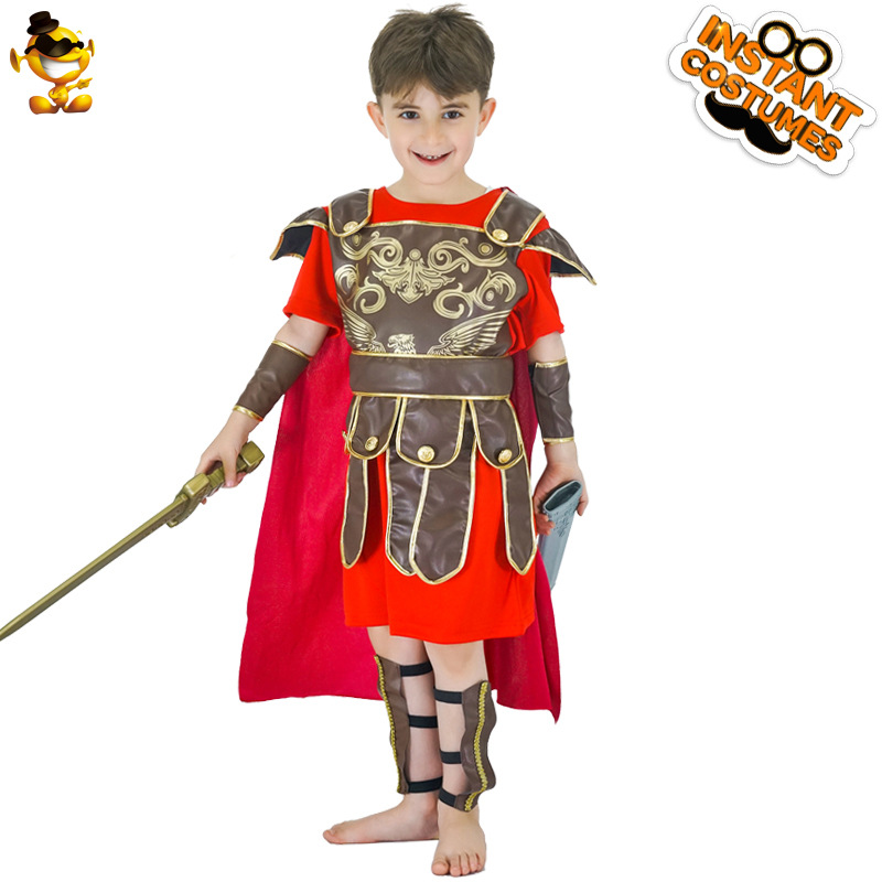 Amazon carnaval traje Pequeño Guerrero romano Cosplay etapa traje fiesta traje image 7
