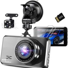 3��IPS  1296P����ͨ��WDR HDRǰ��˫��ͷ�г���¼��