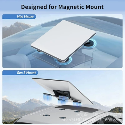 Sunroof and accessories Car Roof Snowflake Magnetic Sheet
