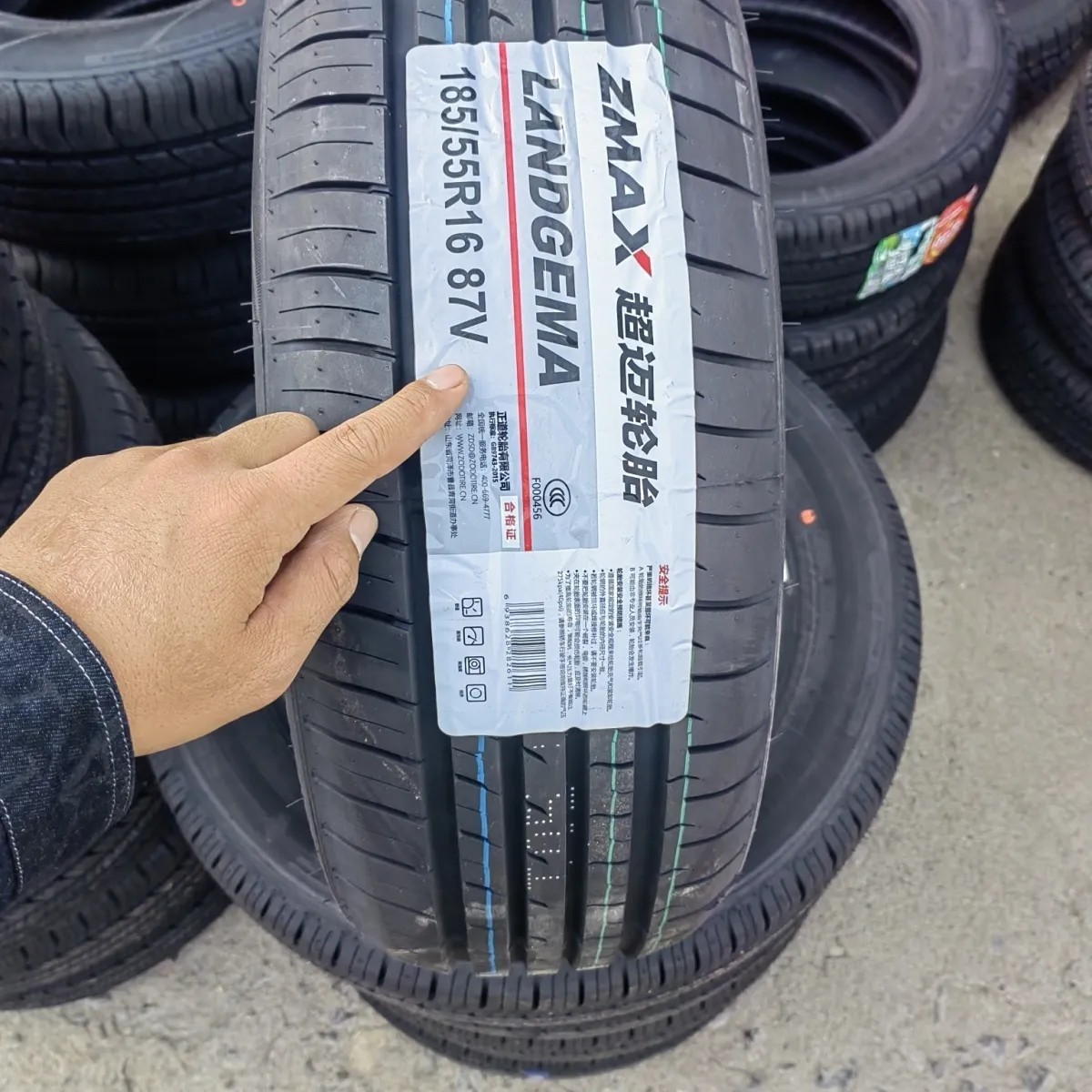 Triangle tire 185/55R16 87V is suitable for Honda Fengfan Nezha V Gorui New Fit 185 55r16