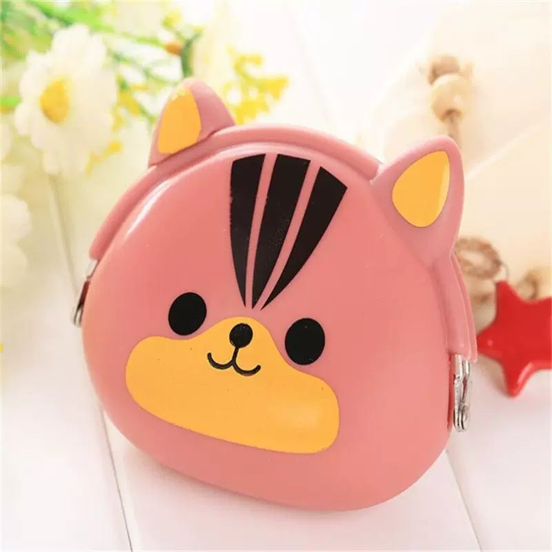 厂家现货批发硅胶零钱包 卡通硅胶笔袋 厂家硅胶耳机包