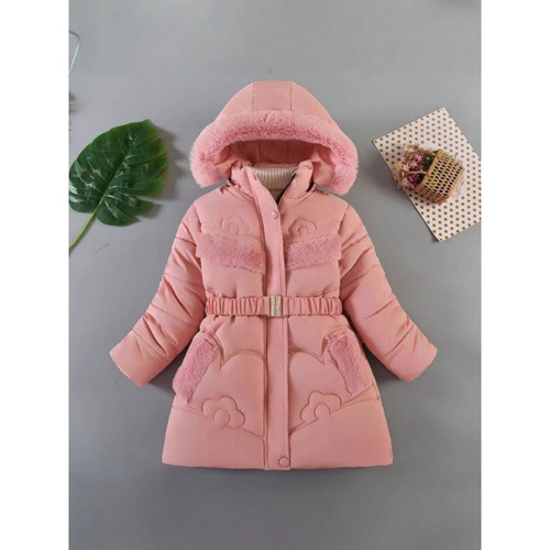 Cotton Padded Jacket for Older Children - 2024 New Model, Warm and Thick Winter Coat with Windproof Design