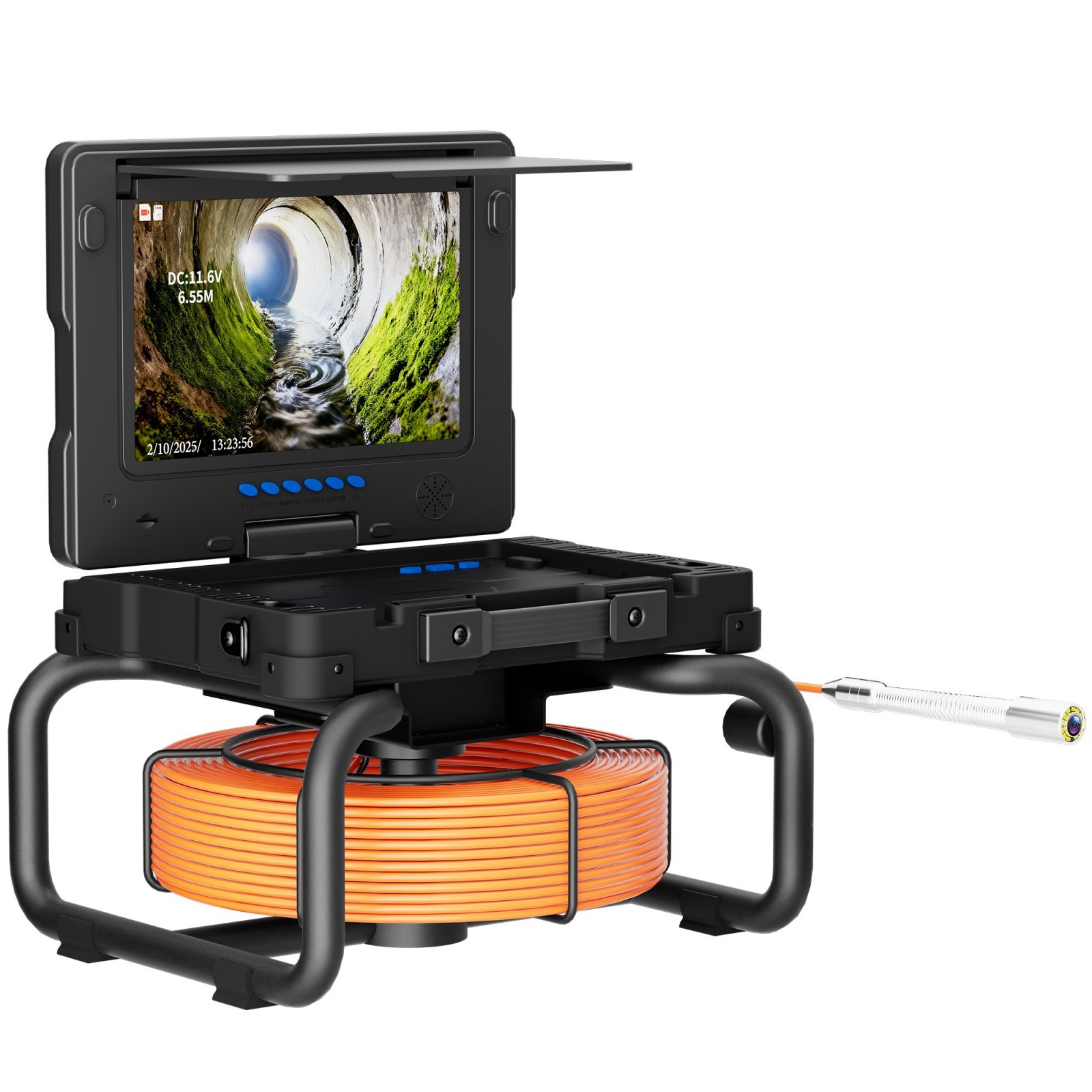 Hochauflösende Rohrendoskop 5mm Industriekamera IP68 wasserdicht Inspektions- und Reparaturmessgerät Kanaluntersuchung städtische Hochauflösung