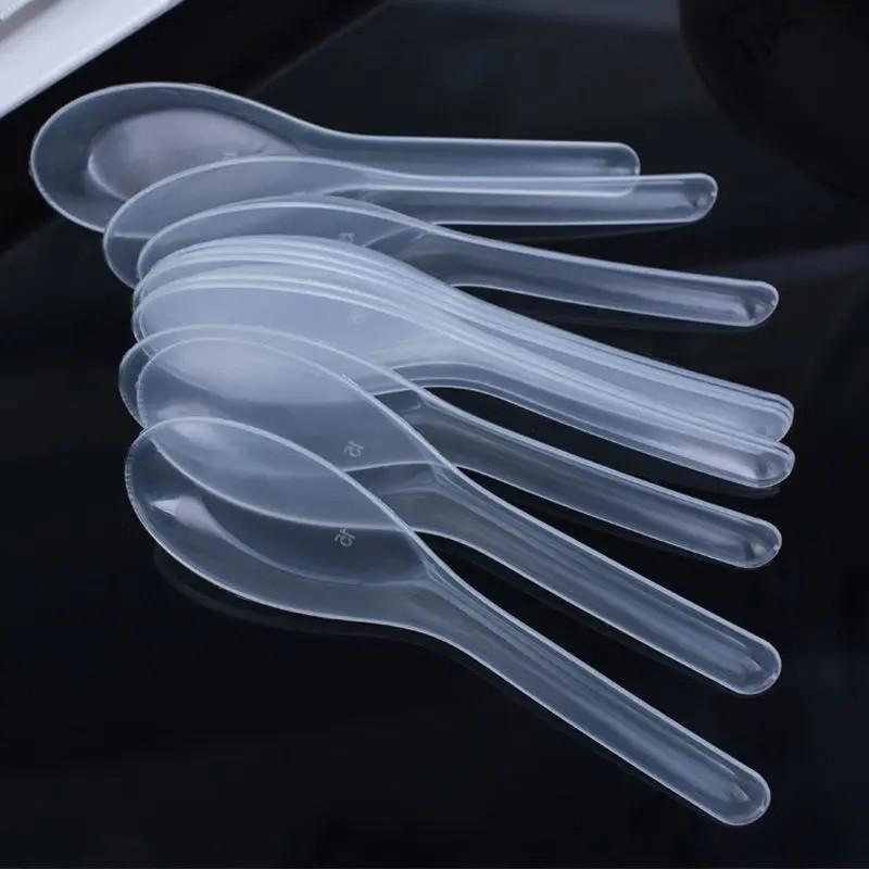 2026 New Model Disposable Spoon, Soup Spoon for Takeaway, Restaurant Food Packaging, Thickened Soup Spoon, Convenient and Easy to Use