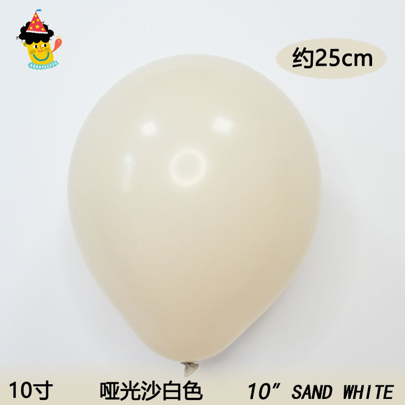 Venta al por mayor de 10 pulgadas 2,2G globo de látex engrosado visita a los Estados Unidos mate redondo cumpleaños fiesta suministros decoración Matt globo