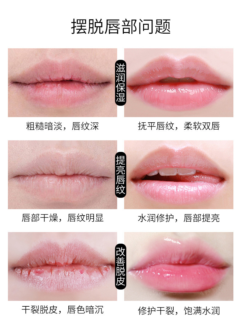 PCU Autumn/Winter Edition Heart-shaped Double-Head Moisturizing Lipstick, Heart-shaped Moisturizing Vaseline Anti-Cracking Healthy Children's Lipstick undefined