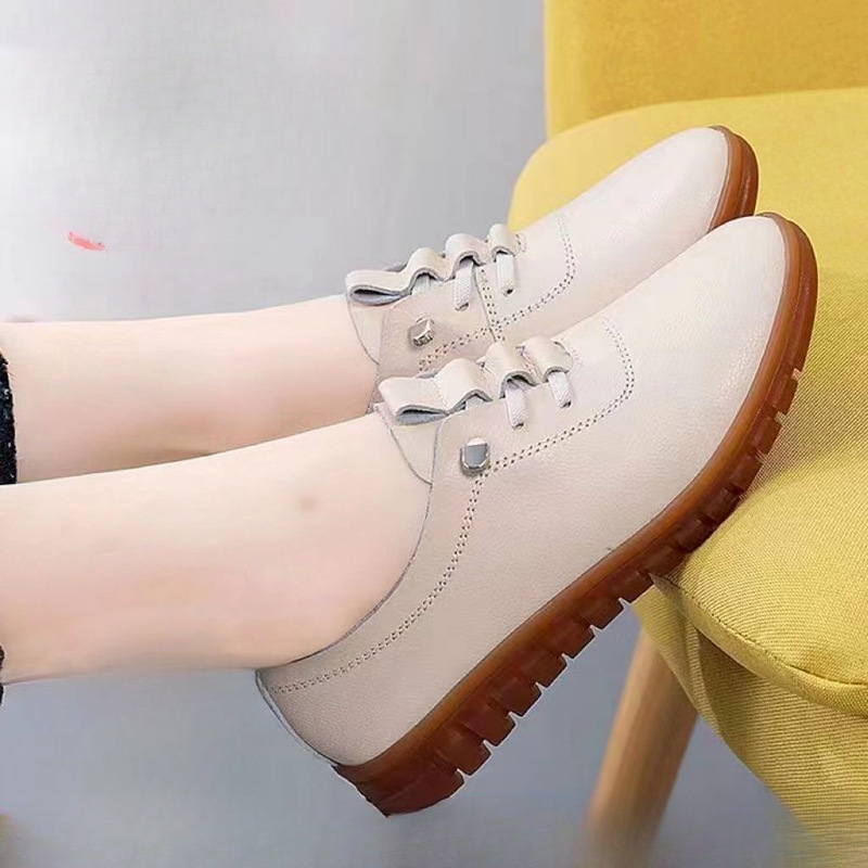 Brand Clearance Genuine Soft Leather Soft-Soled New Flat Shoes Casual Shoes Leather Shoes Mom Shoes Slip-On Shoes Brand Clearance Genuine Soft Leather Soft-Soled New Flat Shoes Casual Shoes Leather Shoes Mom Shoes Slip-On Shoes