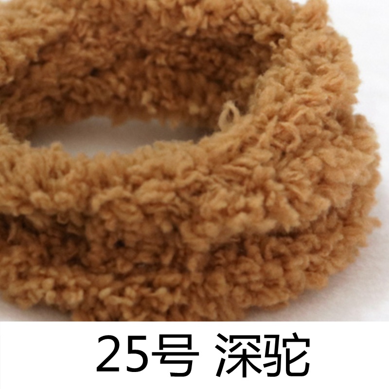 15mm cifrado Twist stick 1 m largo Super grueso Super denso tira de lana de raíz de lana hecha a mano DIY cachorro material paquete