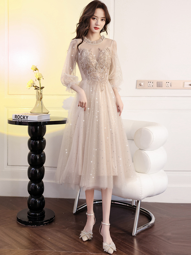 Ropa informal que se puede usar como vestido formal, nuevo estilo de verano 2026, vestido de dama de honor estilo hada, vestido de noche para fiesta de cumpleaños o banquete.