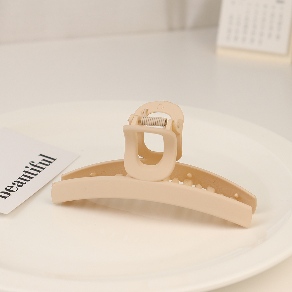 Clip de pelo de baño updo transfronterizo Cabeza trasera clip de pelo grande clip de pelo fijo temperamento clip de pelo clip de tiburón celebridad de Internet