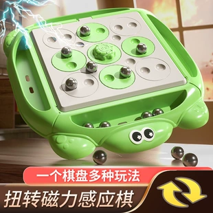 Магнитные шахматы с шариками настольная игра
