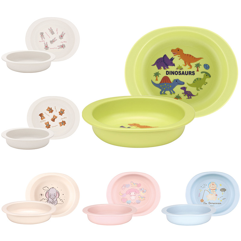 Japanese Imported skater Cartoon Household Supplementary Bowl Baby Bowl Children's Baby Tableware Drop-resistant Tableware