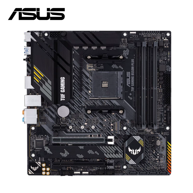 Подходит для AMD: ASUS TUF GAMING B550M-PLUS, поддержка Ryzen 5 5600X