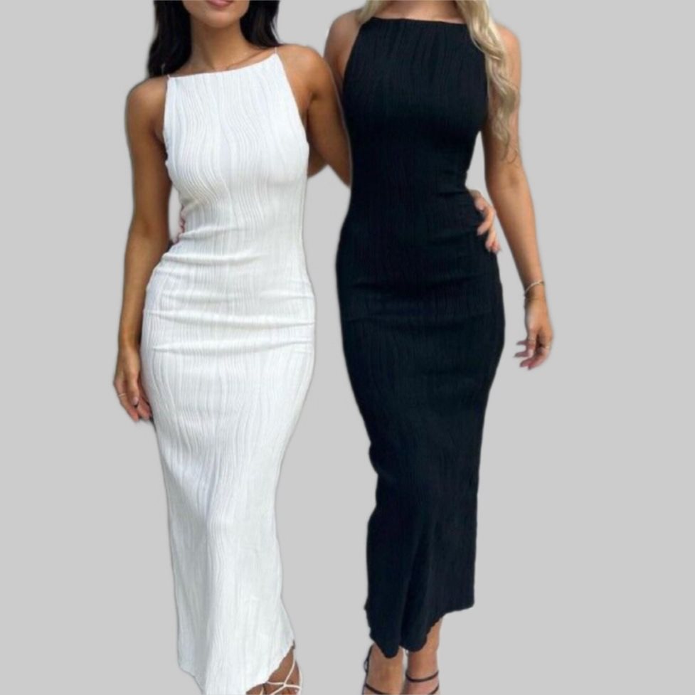 (Cross-border trading), summer spring fashionable long skirt sleevless, fitted dress, European style