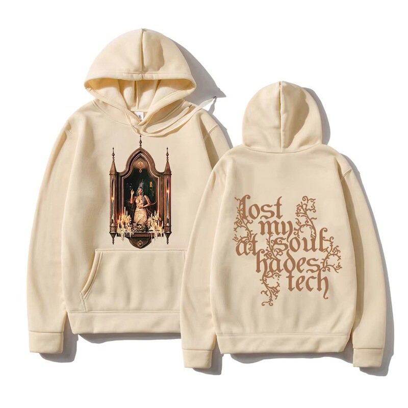 Melanie Martinez Hoodie with Album Graphic Print, Loose Fit Long Sleeve Sweatshirt Melanie Martinez Hoodie with Album Graphic Print, Loose Fit Long Sleeve Sweatshirt