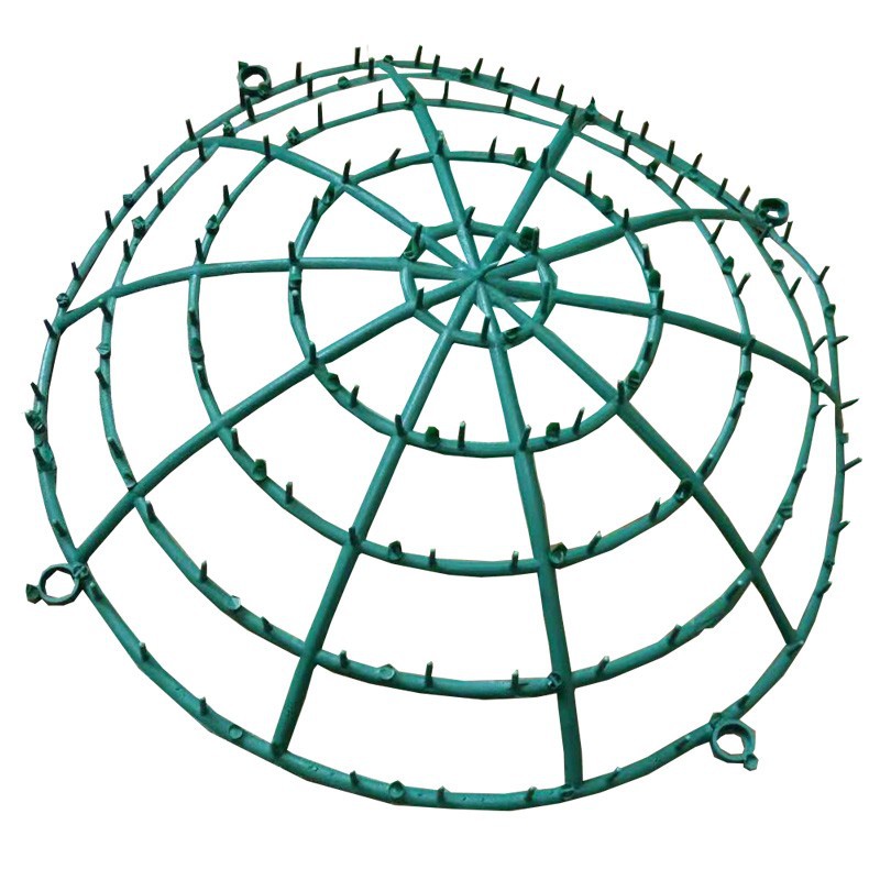 Plastic round net flower arrangement accessories with a diameter of…