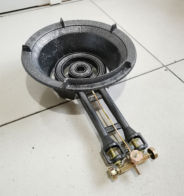 Estufa de fuego feroz Estufa de rejilla de gas natural de gas licuado comercial Estufa individual de gas Estufa de ahorro de energía doméstica de alta presión para restaurantes