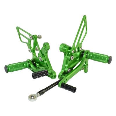 Suitable for Kawasaki Ninja Motorcycle pedals - green