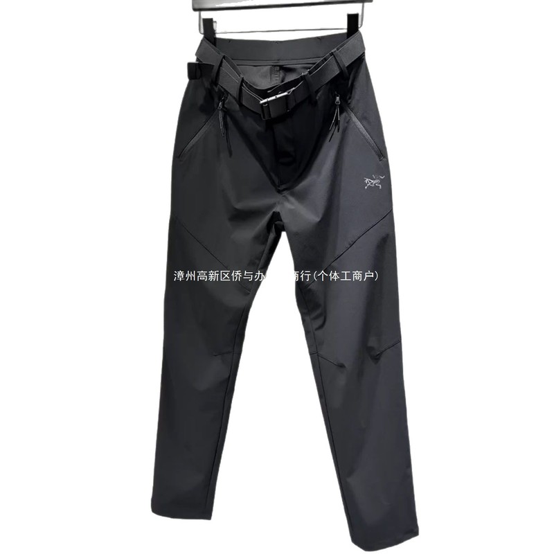 新款鸟家男士冲锋裤登山修身百搭休闲时尚速干防风户外软壳休闲裤|undefined