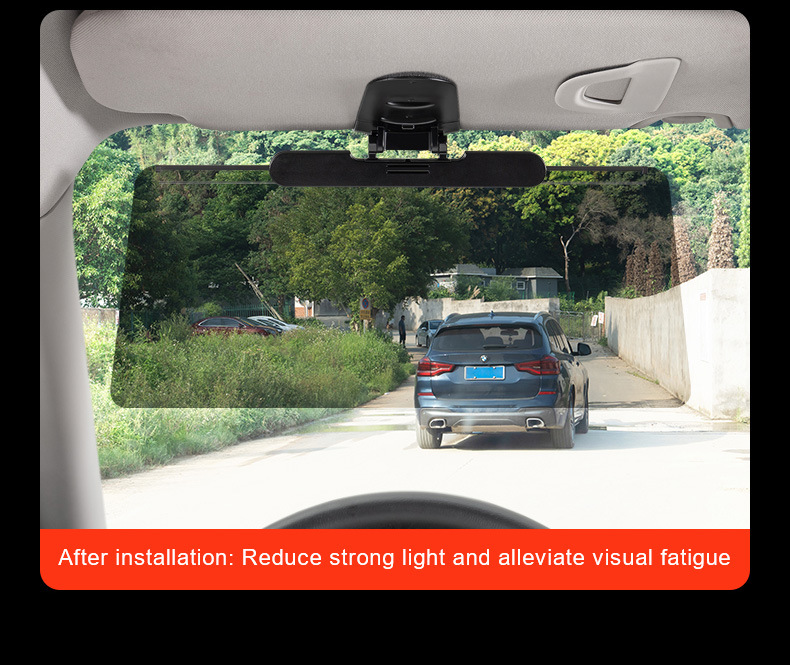 Car Anti-Glare Sun Visor, Day and Night Anti-Dazzle Car Goggles, Anti-High Beam Artifact for Night Driving
