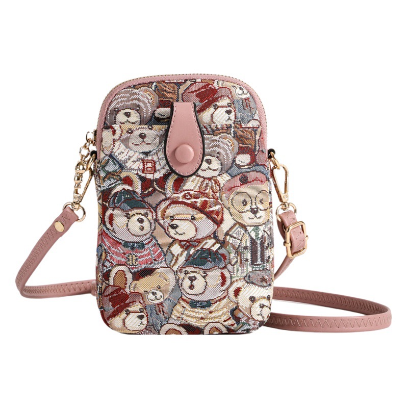 North Bag Source Factory Cross-Border Small Bag 2025 New Model Women's Bag Niche Mobile Phone Bag Stylish Crossbody Versatile Lightweight