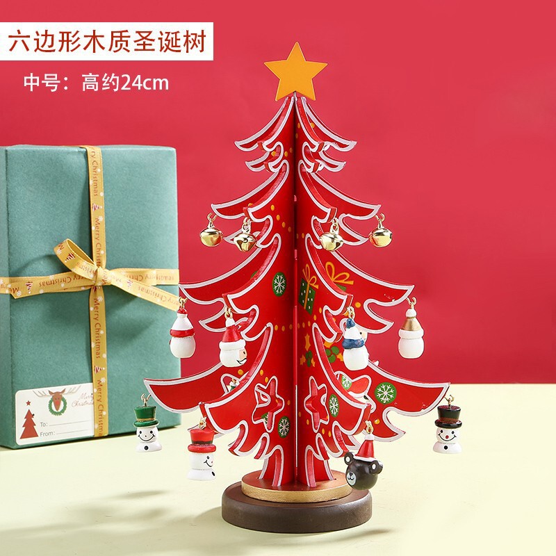 2025年クリスマスデコレーション 小型ミニツリー DIY 立体インスタ風シーンレイアウト デスクトップ飾り 子供用 家庭用|undefined