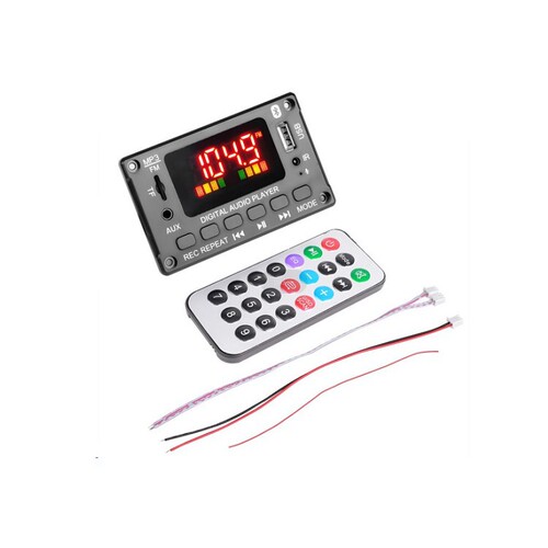 JQ Jin Qiangsheng Electronic Power 2*40W Bluetooth module car amplifier board mp3 decoding board Bluetooth amplifier board