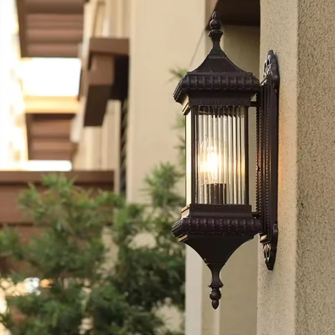 New Retro Nostalgic Outdoor Wall Lamp, Porch Lamp, European Villa Wall Lamp, Waterproof Outdoor Garden Courtyard Lighting New Retro Nostalgic Outdoor Wall Lamp, Porch Lamp, European Villa Wall Lamp, Waterproof Outdoor Garden Courtyard Lighting