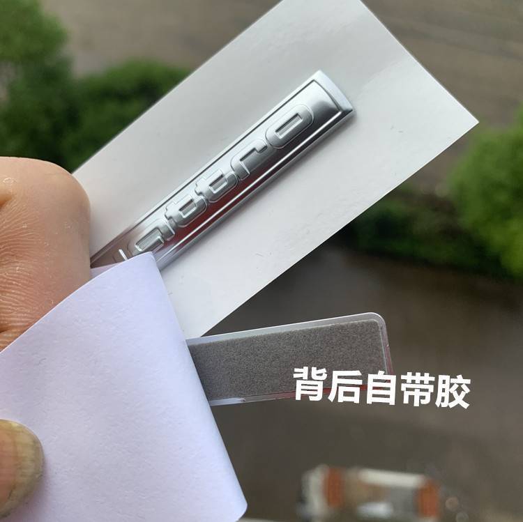 Suitable for Audi center console four-wheel drive models A3, A4, A5, A7, A6L, Q3, Q5, Q7, and quattro front and rear emblems