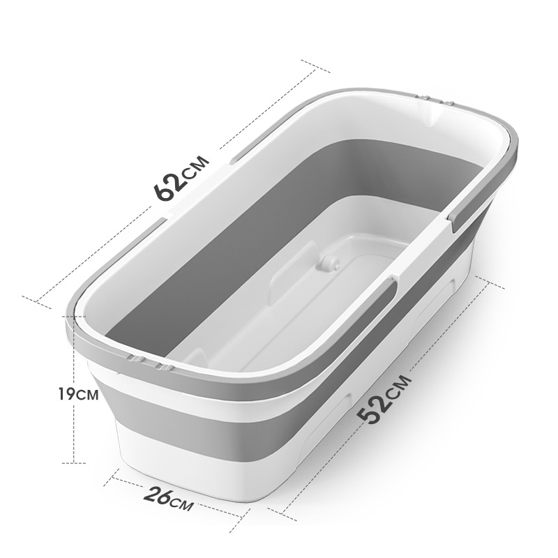 접이식 걸레통, 길이 52cm, 폭 26cm, 높이 19cm