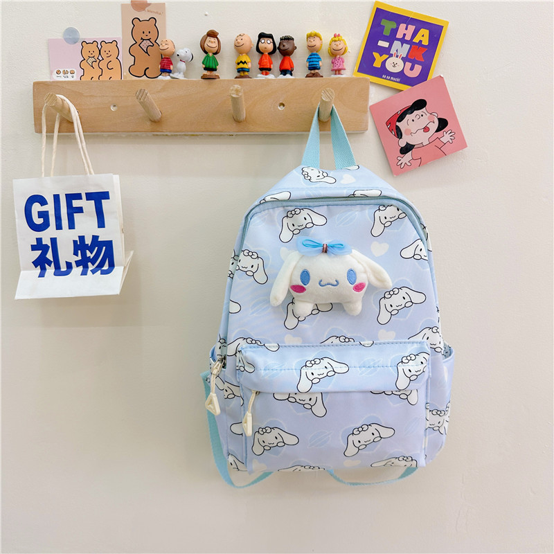 2024 verano nuevos niños de dibujos animados impreso tela Oxford mochila lindo accesorios kindergarten bebé mochila