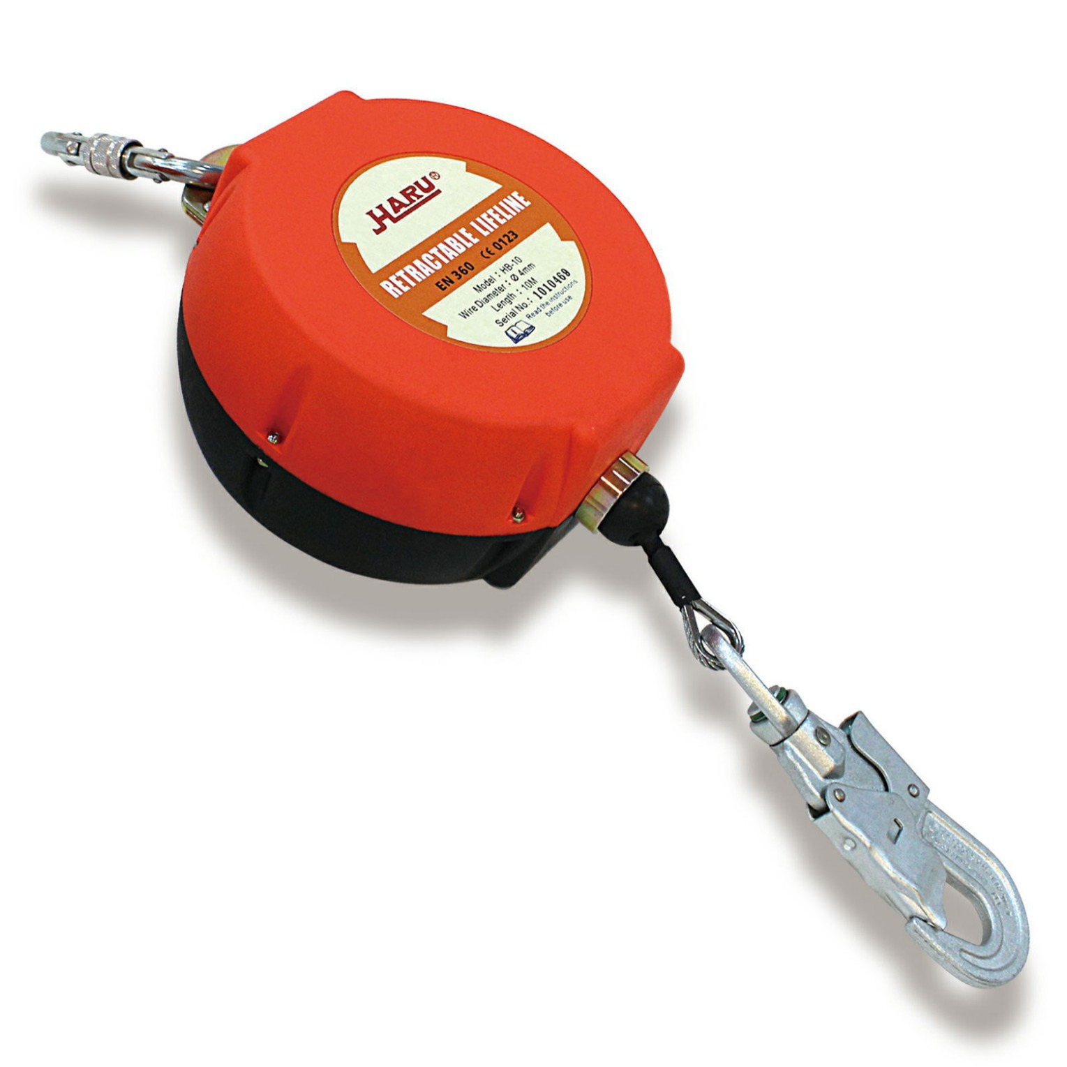 不锈钢绳防坠器 高空作业防坠器 MS71701 /HB06S自动收缩式防坠器