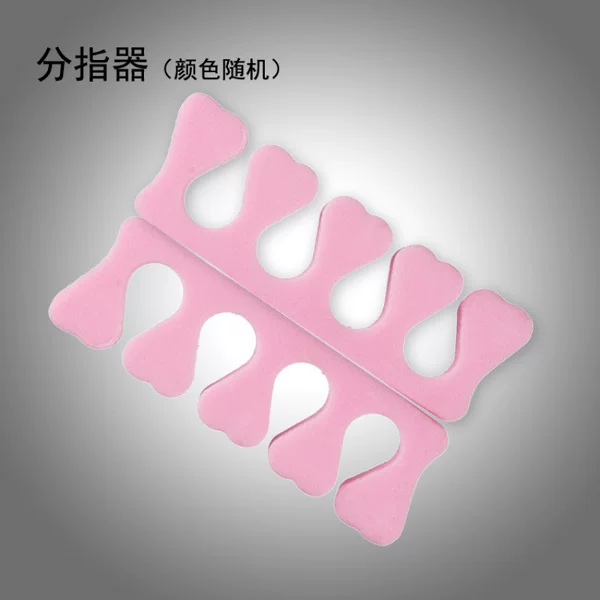 Manicure Tools and Supplies Sponge Nail Toe Separator Nail Polish Coloring Auxiliary Artifact Nail Separator Cotton Wholesale