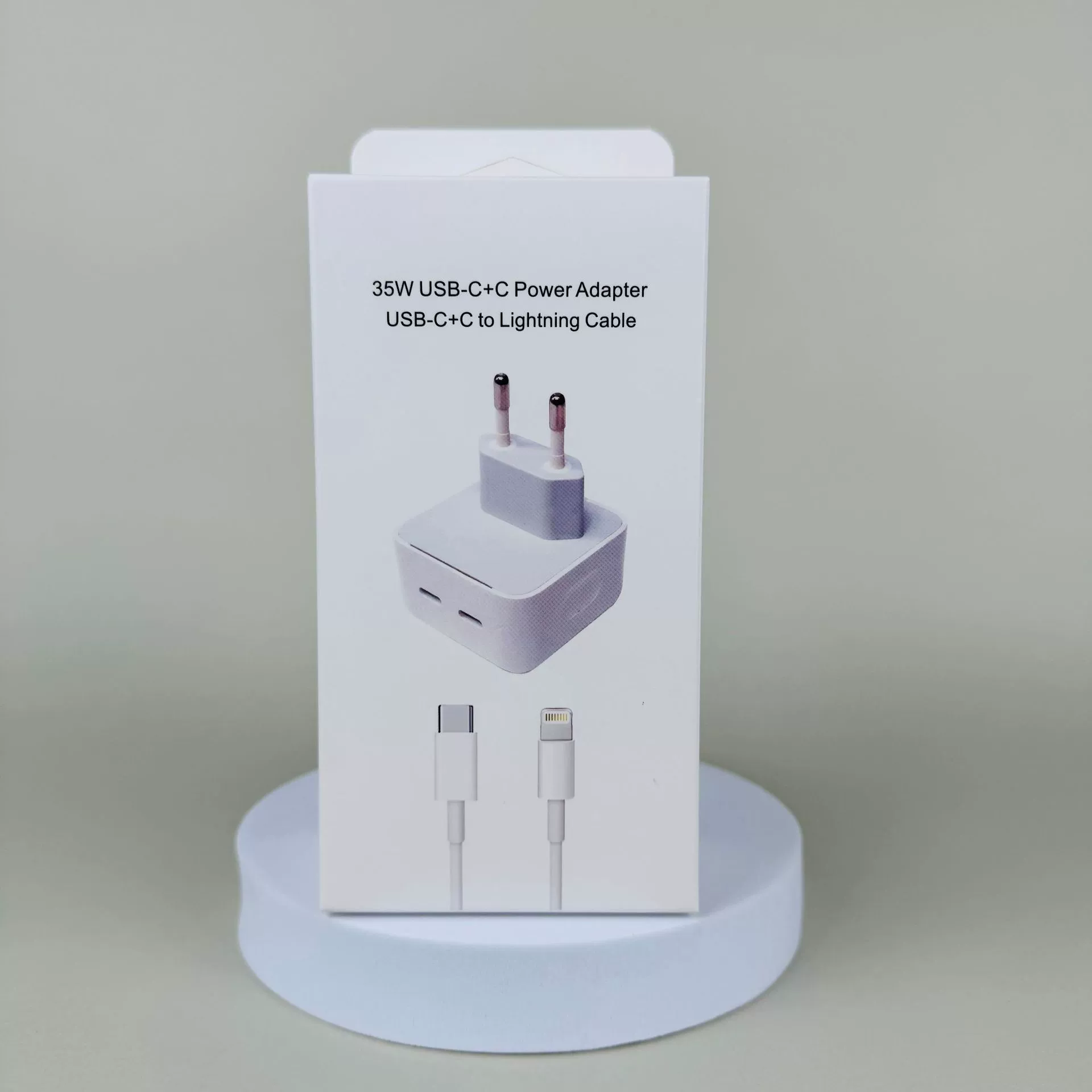Apple, совместимое зарядное устройство, зарядка мобильного телефона, шлем, набор, 35W, 50W, оптовый