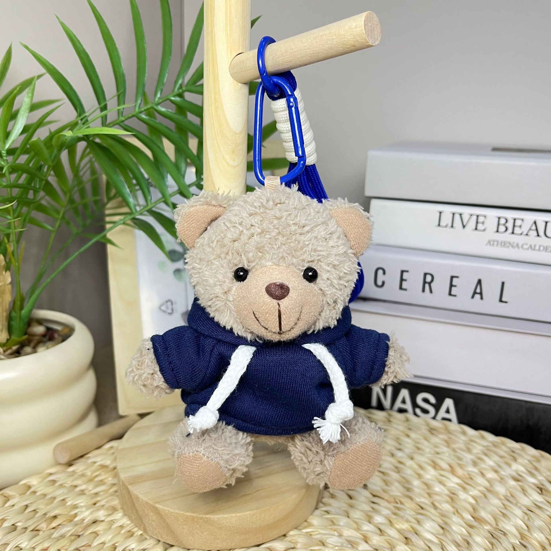 Colgante camiseta Teddy Bear muñeca Teddy Bear muñeca juguetes de peluche temporada de graduación logotipo corporativo regalo muñeca tela